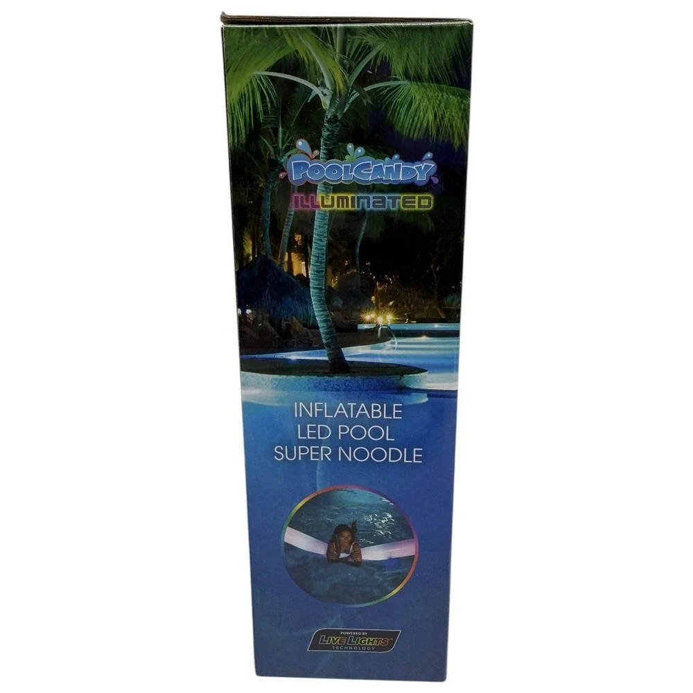 PoolCandy Illuminated LED Super Pool Noodle 72